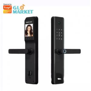 WIFI Tuya APP Control QR Card Fingerprint Door Lock Intelligent Electric