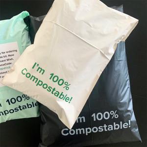 China Factory Direct Eco Friendly Sustainable Corn Starch Custom Compostable Biodegradable Poly Mailer Bags For C supplier