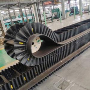 China 8MPA 10MPA Cleated Rubber Conveyor Belt Corrugated Sidewall Conveyor Belt supplier