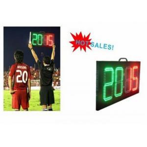 Digital Number 2 Color LED Soccer Substitution Board 2 Side IP62 Light Weight
