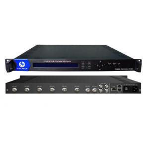 China 8 Channel ASI To IP Video Multiplexer For Digital TV Headend Equipment supplier