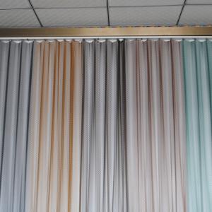 China Stainless Steel Metal Curtain Mesh 1.5mm For Architectural Decoration supplier