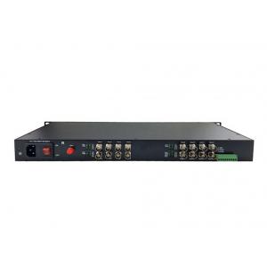 720P / 1080P 16CH AHD CVI TVI HD Video Fiber Converter 0 - 80km