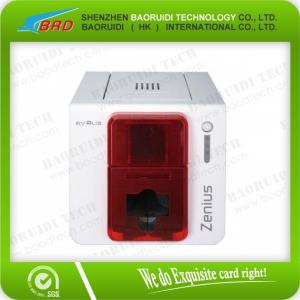 China Evolis Zenius pvc card printer card machine supplier