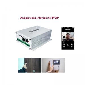 China VOIP SIP H.264 Analog To Ip Camera Converter For Video Door Phone supplier