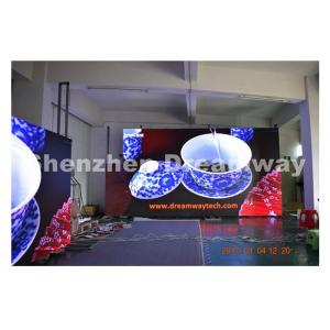Clear Video Big LED Screen Hire / Indoor LED Display Rental 576 by 576 mm Cabinet