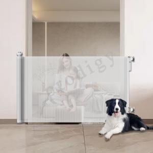 Prodigy Retractable Safe Baby Gate Child Safety Gate