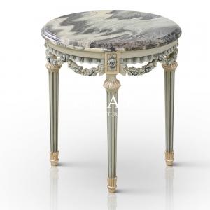 China Home Furniture Antique Wooden Top or Marble Top Teapoy Corner End Tables supplier