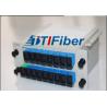China 1x8 1x16 PLC Fiber Optic Splitter Box , FC / SC / LC / ST , PC / UPC / APC wholesale
