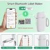 China Máquina de etiquetas con cinta, Impresora de etiquetas Bluetooth R5, Mini impresoras de etiquetas inalámbricas con múltiples plantillas para organizar la oficina y el hogar wholesale