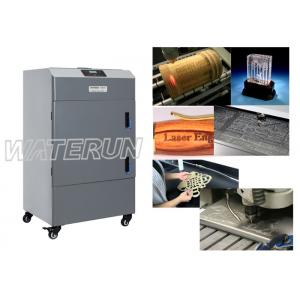 China Grey Mobile Laser Smoke Absorber , Laser Fume Extractor With Multiple Filter System supplier