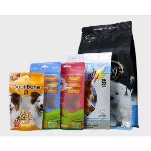 Aluminum Foil Plastic Pet Food Bag Moisture Proof Shock Resistance