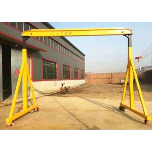 China Biens conduits manuels 10 Ton Span 5M Portable Gantry Crane supplier