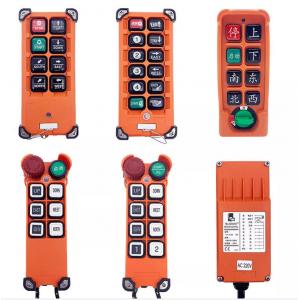 F21-E1B AC36V DC12-24V 6 Button Universal Industrial Wireless Remote Control For Hoist