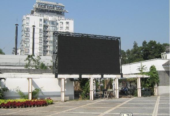 Commercial LED Billboard Advertising , Advertising Screen Display No Color