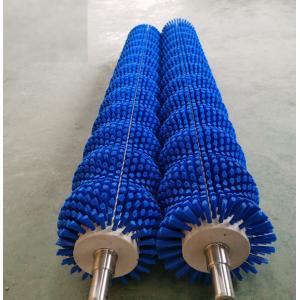 PP  Wave Roller Brush Of Seafood Oyster Vegetable And Fruit Washing Machine