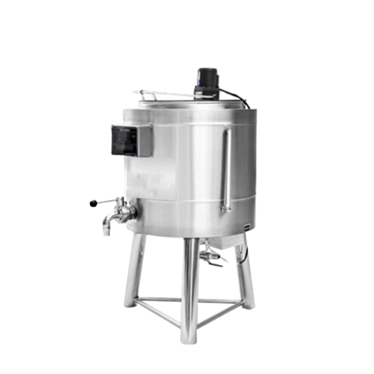 SS304 50L 100 L 150L 200L 300L 500 Litre Pasteurization Tank Process Milk Pasteurizer