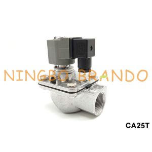 China AC220V DC24V CA25T 1" Dust Collector Pulse Jet Valve Right Angle wholesale