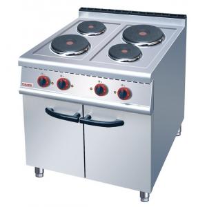 China JUSTA Electric 4-Plate Range Burner Cooking Range With Cabinet Western supplier