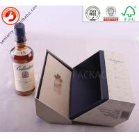 China Promotional recyclable folding leather wine box design certificated by ISO BV SGS,ex factory price! on sale