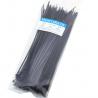 China Self Locking PA66 Nylon Tie Wraps White / Black Heat Resisting wholesale