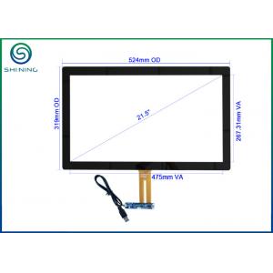 China 21.5” 2mm Front Glass Capacitive Touch Panel With USB Interface For POS Computing Systems supplier