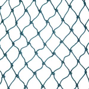 China Efficiently Braided HDPE Anti Jellyfish Rhombus Mesh Type Fishing Net with Braided Rope supplier
