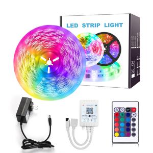 China LED Lights Strip with Color Changing Dimmable with Remote Control for Low Power Colorful Waterproof Energy Saving With Wifi supplier