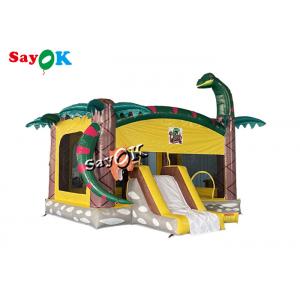 Safari Animal Theme Inflatable Bounce Castle Combo 5x5x4mH