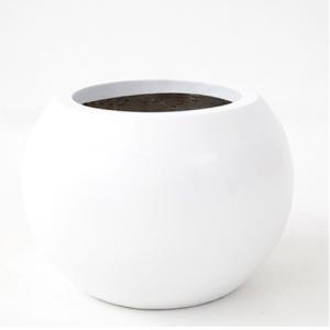 OEM Artificial Flower Pot Nordic Fiberglass Stainless Art Home Furnishings