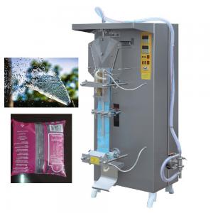 China Pure Mineral Water 1000L Sachet Sealing VFF Packing Machine Honey Milk Packing Machine supplier