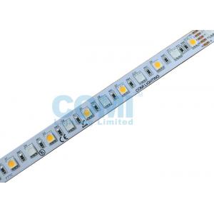 RGB + Warm White LED Color Changing Light Strips , Dimmable Led Strip Lights 24VDC