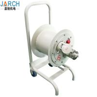 China Military Hand Crank Type Cable Reel , Cable Reel Drum For Electric Wire Rope Hoist Crane on sale
