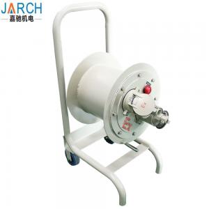 China Military Hand Crank Type Cable Reel , Cable Reel Drum For Electric Wire Rope Hoist Crane supplier