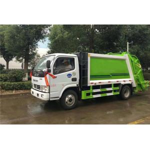 China 5 Cubic Trash Dump Truck 4x2 High Performance Side Loader Garbage Truck supplier