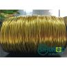Polyester Cotton Mixed Garments Accessories Gold and Silver Elastic String Cord