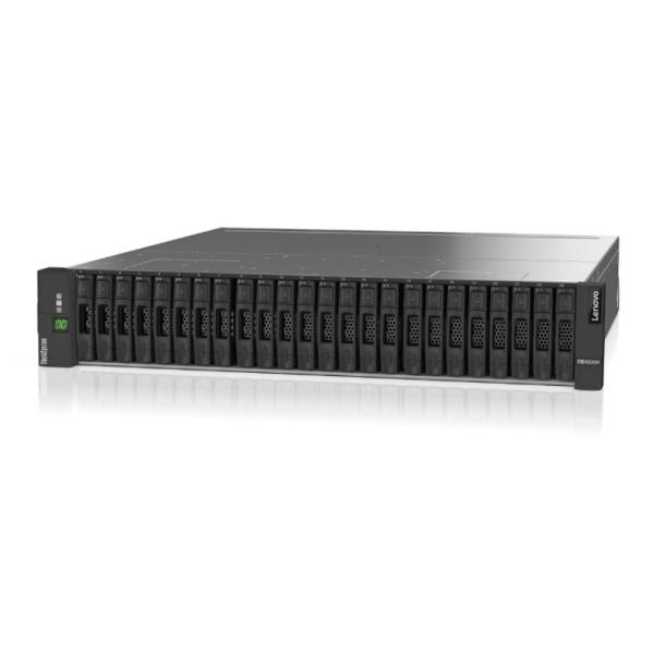 Portable Lenovo ThinkSystem storage DE2000H 2U lenovo DE Series Hybrid Flash Array
