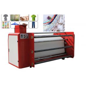 China Advertising Textile Calender Machine Heat Transfer Roller Machine 600mm Roll Diameter supplier