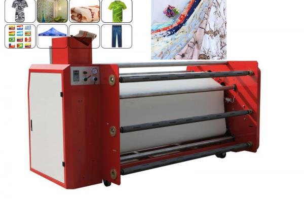 Advertising Textile Calender Machine Heat Transfer Roller Machine 600mm Roll