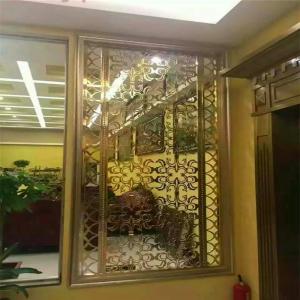 metal stainless steel Laser Cut Panels Indoor & Outdoor use for housing projects