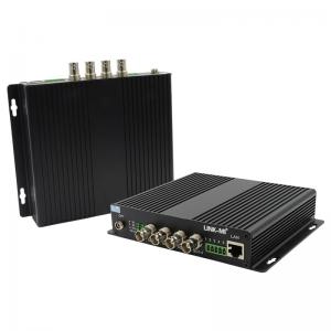 China 4ch Multifunctional SDI Extender HD SDI To Fiber Converter 1310nm supplier