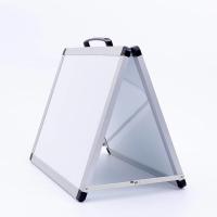 China Magnetic Portable Foldable Desktop Whiteboard Dry Erase Whiteboard With Stand on sale