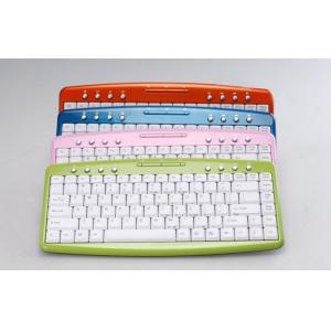 China PS / 2 membrane keyswitch Cordless USB Keyboard with tactile feedback WES-K-001 supplier