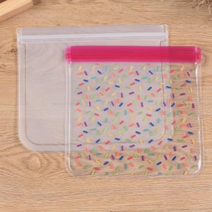 Clear Pvc zipper Bag For Phone Garments Plastic Clothing EVA Zipper