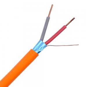 Manufactured Halogen-free Flame Retardant Fire Alarm Cable with Bare Copper Wire Core