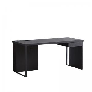 ODM Drescher Desk With Removable Drawers Smoked Wood Star Hotel Room Furniture