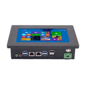 China Aluminum Case Industrial Panel Mounted Touch Screen Pc Fanless Computer supplier