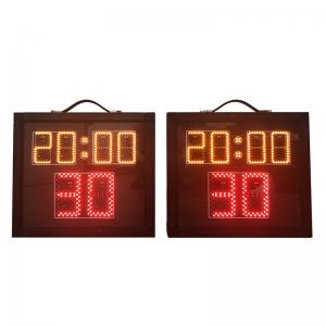 Indoor Aluminum Basketball Shot Clock , Multi Sport Scoreboard With Game Time