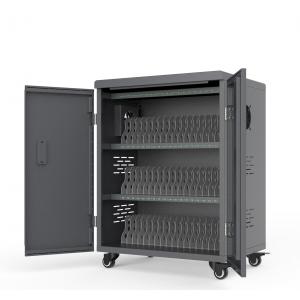 Gray 54 Bays USB Charging Cabinet  For School 8S Security Protect