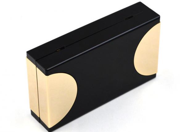 Black Box Golden Chain Acrylic Clutch Bag For Evening Banquet Metalic17 * 10 * 4